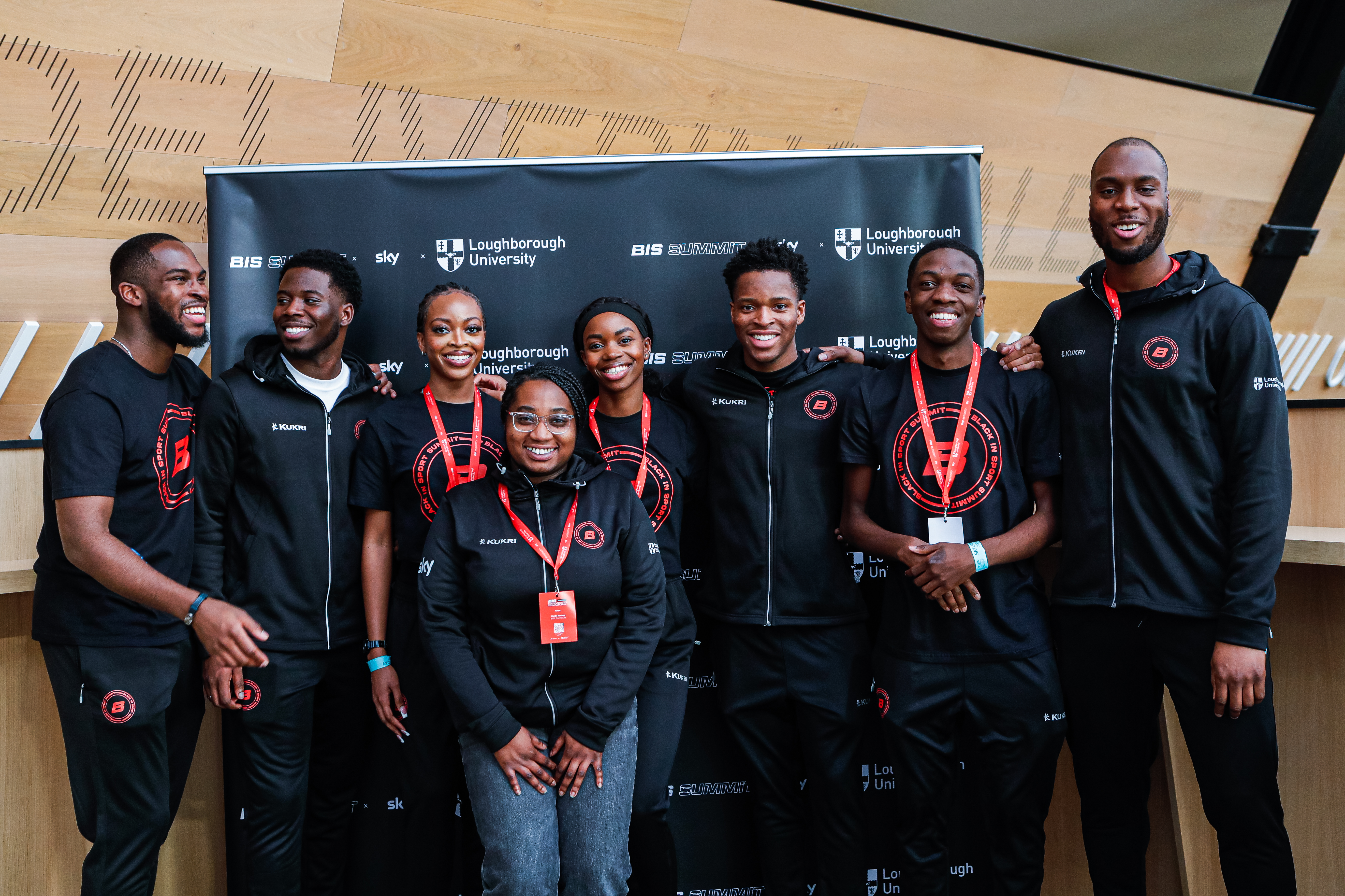 some of the black in sport team